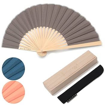 Amazon.co.jp: 扇子 夏用 アシンメトリー 扇ぎやすい 扇子袋 箱